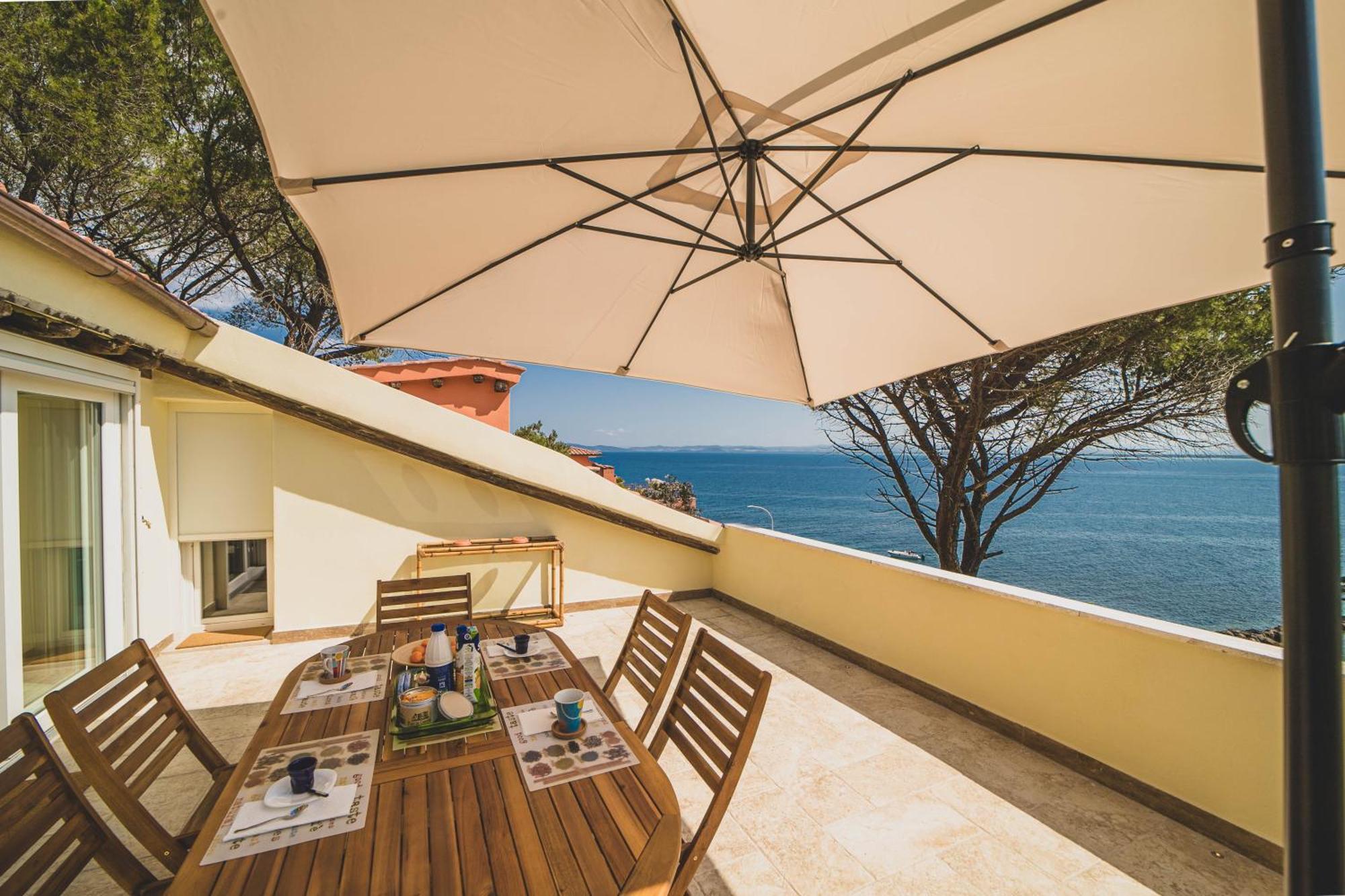 Affitti Brevi Toscana - La Terrazza Sul Mare 圣托斯特凡诺港 外观 照片