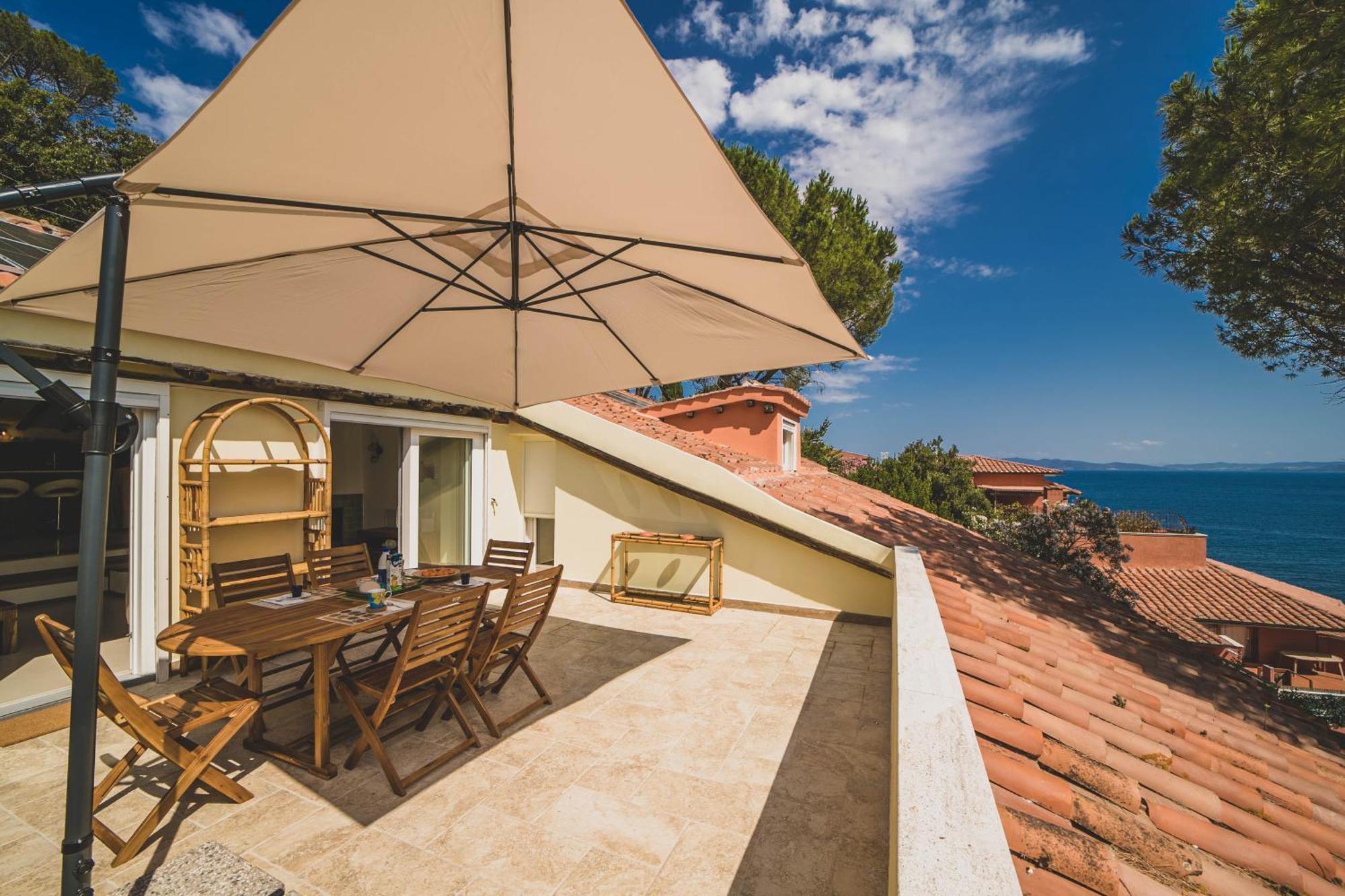 Affitti Brevi Toscana - La Terrazza Sul Mare 圣托斯特凡诺港 外观 照片